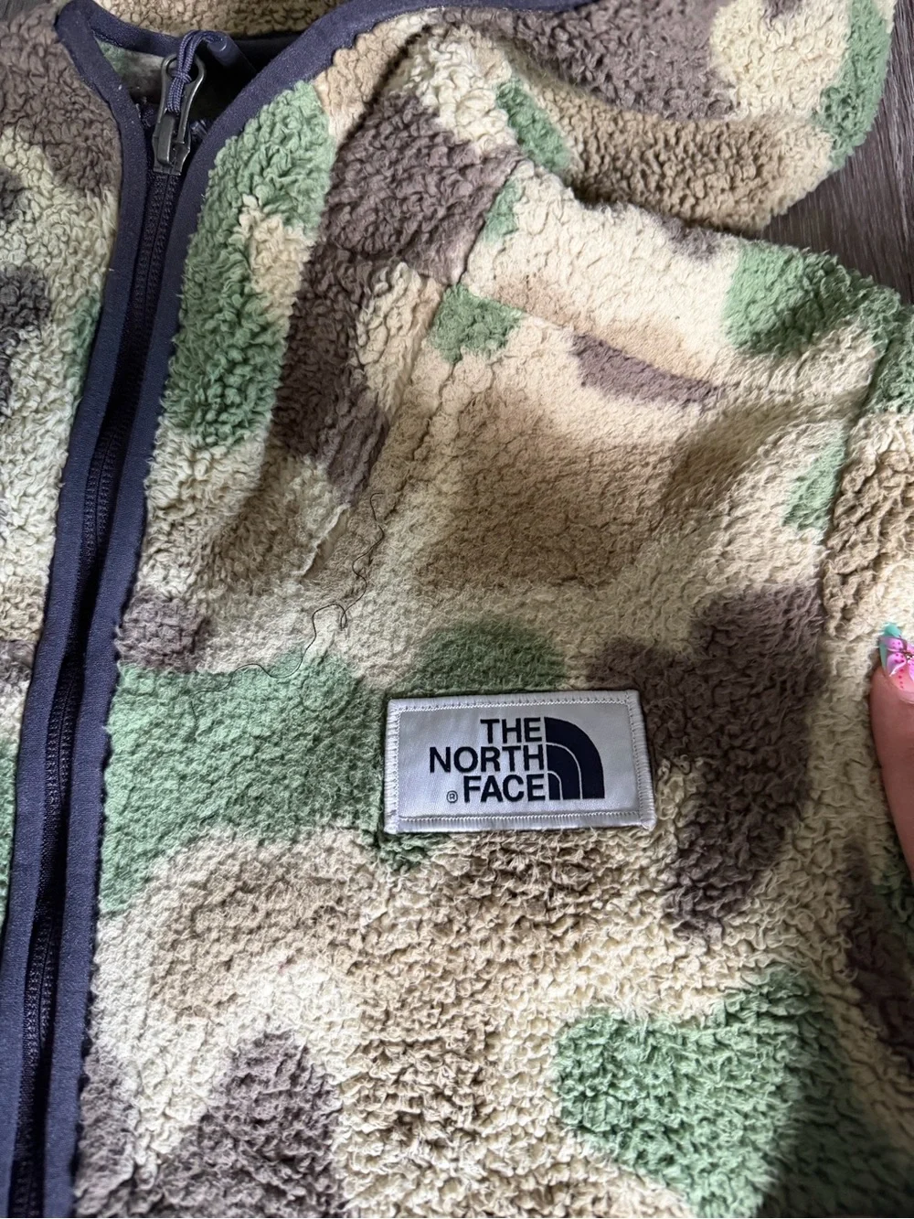 The North Face cozy sherpa